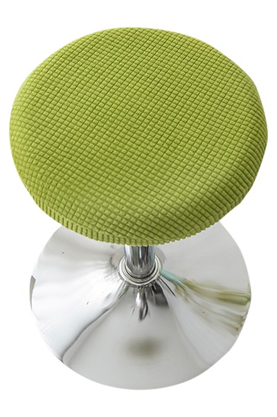 Manufacture of chair covers for round stools Design of solid color chair covers for beauty salons Specialty shop for elastic chair covers 27-35 36-45 SKSC019 detail view-13